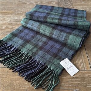JCREW CLASSIC PLAID SCARF